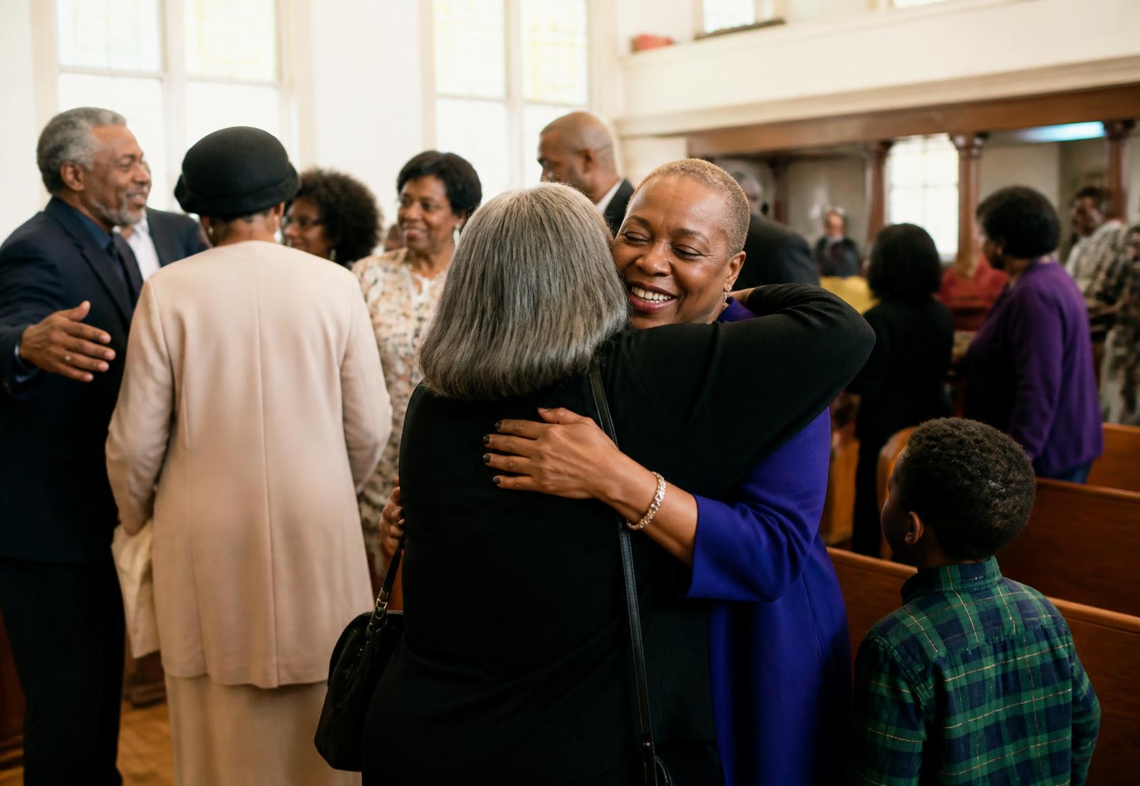 Citadel of Hope members gathered in fellowship